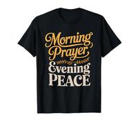 Maman Guerrière De La Prière du Matin Paix Soir Chrétienne T-Shirt