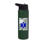 Maman Hero EMS Infirmière Citation ambulance Driver EMT ambulancier ambulancier ambulancier Stainless Steel Insulated Water Bottle