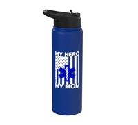 Maman Hero EMS Infirmière Citation ambulance Driver EMT ambulancier ambulancier ambulancier Stainless Steel Insulated Water Bottle