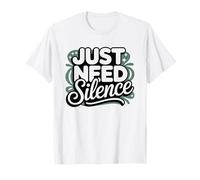 Maman Introvertie Dix Minutes De Silence Surstimulée Besoin T-Shirt