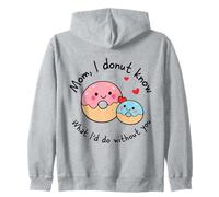 Maman, Je ne Sais Pas ce Que Je Ferais sans toi, Mignonne, Donut Mama Sweat à Capuche