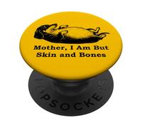 Maman, Je ne suis Que Peau et os, drôle de Gros Teckel Doxie PopSockets PopGrip Adhésif