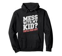 Maman Karate Drole Arts Martiaux Sweat à Capuche