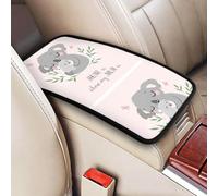 Maman koala et son bébé, tout mignons,Coussin de protection universel pour accoudoir de console centrale de véhicule, doux et confortable, pour poignée de maintien.
