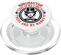Maman Le maître d'orchestre, C'est Mon Cirque, ce sont Mes singes PopSockets PopGrip pour MagSafe