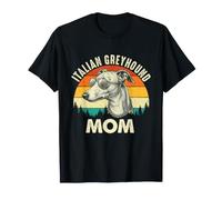 Maman lévrier Italien - Chien lévrier Amoureux des lévriers T-Shirt
