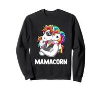 Maman Licorne avec Deux Enfants Cool Mom Sweatshirt