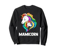 Maman Licorne Protectrice Et Fille Licorne Maman Enfant Sweatshirt