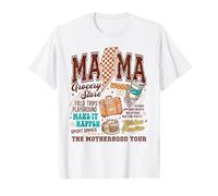 Maman Life Fête des Mères Amoureux de café Mama The Motherhood Tour T-Shirt