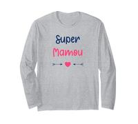 Maman Mamou Amour Fête des Grands mères Super Mamou Manche Longue
