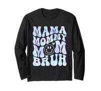 Maman Mommy Mom Bruh Rétro Groovy Mothers Day Gifts Manche Longue