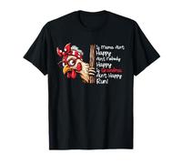 Maman n'est pas heureuse Non, personne n'est content si grand-mère n'est pas heureuse Courez T-Shirt
