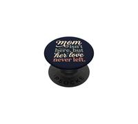 Maman n'est Pas là mais Son Amour n'a jamais quitté Memorial 3 PopSockets PopGrip Adhésif