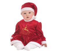 Maman Noël Costume Bébé Multicolore