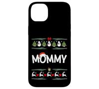 Maman Noël Matin Mignon Assorti Famille Noël Maman Père Noël Coque pour iPhone 14 Plus