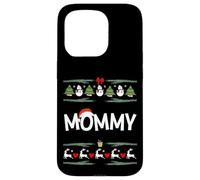 Maman Noël Matin Mignon Assorti Famille Noël Maman Père Noël Coque pour iPhone 15 Pro