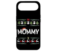 Maman Noël Matin Mignon Assorti Famille Noël Maman Père Noël Coque pour iPhone Air