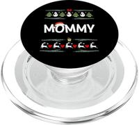 Maman Noël Matin Mignon Assorti Famille Noël Maman Père Noël PopSockets PopGrip pour MagSafe