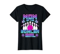 Maman of The Bowler Girl Best Family Bowling Birthday T-Shirt