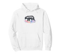 Maman Ours Aquarelle Fleurs Mignon Floral Sweat à Capuche