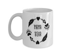 Maman Ours Bb Maman Ours Tasse À Café Céramique Mug À Café Avec Anse Tasses À Thé Pour Cuisine Lait L'École 330Ml