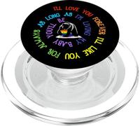 Maman Ours LGBT, Je t'aimerai pour Toujours, Je t'aimerai pour Toujours PopSockets PopGrip pour MagSafe