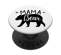 Maman Ours | Mama Bear PopSockets PopGrip Adhésif