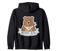 Maman Ours pour la fête des mères Inscription en Anglais Sweat à Capuche