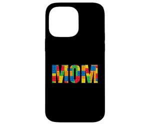 Maman Parent Brick Master Builder Bloc de Construction Famille Coque pour iPhone 14 Pro Max