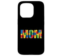 Maman Parent Brick Master Builder Bloc de Construction Famille Coque pour iPhone 15 Pro