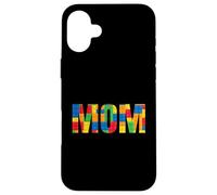 Maman Parent Brick Master Builder Bloc de Construction Famille Coque pour iPhone 16 Plus