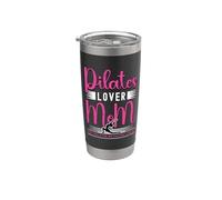 Maman passionnée de Pilates The Idol Instructrice de Pilates Amoureuse de Pilates Gobelet isotherme en acier inoxydable double paroi