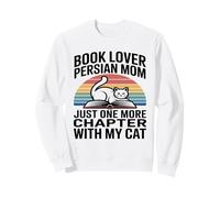 Maman persane passionnée de Livres, Juste Un chapitre de Plus avec Mon Chat Sweatshirt