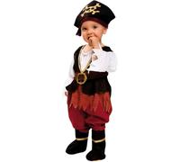 Maman pirate costume de bébé fille rouge 12-24 Months Rouge 12-24 Months