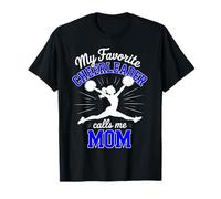 Maman Pom-Pom Girl, ma Fille préférée, Bleu Royal T-Shirt