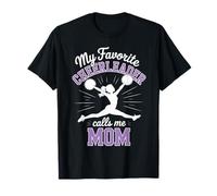Maman Pom-Pom Girl, ma Fille préférée, Pom-Pom Girl, Lavande T-Shirt