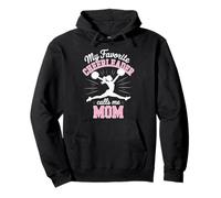 Maman Pom-Pom Girl, ma Fille préférée, Pom-Pom Girl, Rose Sweat à Capuche