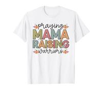 Maman priante élevant des Guerriers Forte mère T-Shirt