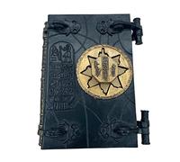 Maman Prop Livre des morts, livre magique ornement d'art en résine faite à la main, décorations uniques pour la maison, souvenir de collection égyptienne ancienne Abbto