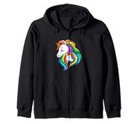 Maman Protectrice - Enfant Licorne Maman Licorne Sweat à Capuche