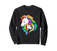 Maman Protectrice - Enfant Licorne Maman Licorne Sweatshirt