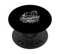 Maman Pur-Sang Racing Horse Pride Equestrian PopSockets PopGrip Adhésif
