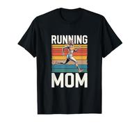 Maman Qui Court T-Shirt Graphique avec Valeur