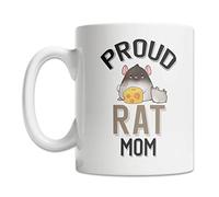 Maman Rat Tasse À Café Mignonne Tasse Humour Mug À Café Pour Lait Travail Cuisine 330Ml