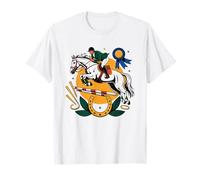 Maman Saut D Obstacles Équitation Concours Équestre T-Shirt