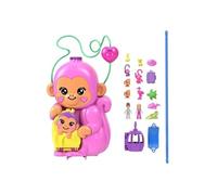 -Maman Singe et Son Bébé-Coffret 2 mini-figurines HWP04