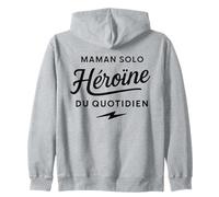 Maman Solo Héroïne du Quotidien Cadeau Fête Des Mères Sweat à Capuche