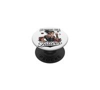 Maman Tatouée Cool Cadeau Fête des Mères Anniversaire PopSockets PopGrip Adhésif