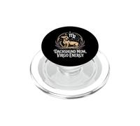 Maman Teckel Signe Vierge Motif Astrologie rétro PopSockets PopGrip pour MagSafe