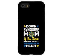 Maman trisomique, si tu penses Que Mes Mains sont Pleines, Vois Le cœur Coque pour iPhone SE (2020) / 7/8